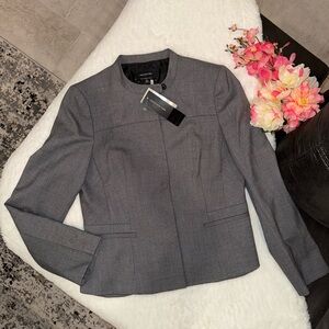 NWT Jones New York Charcoal Blazer Size 10